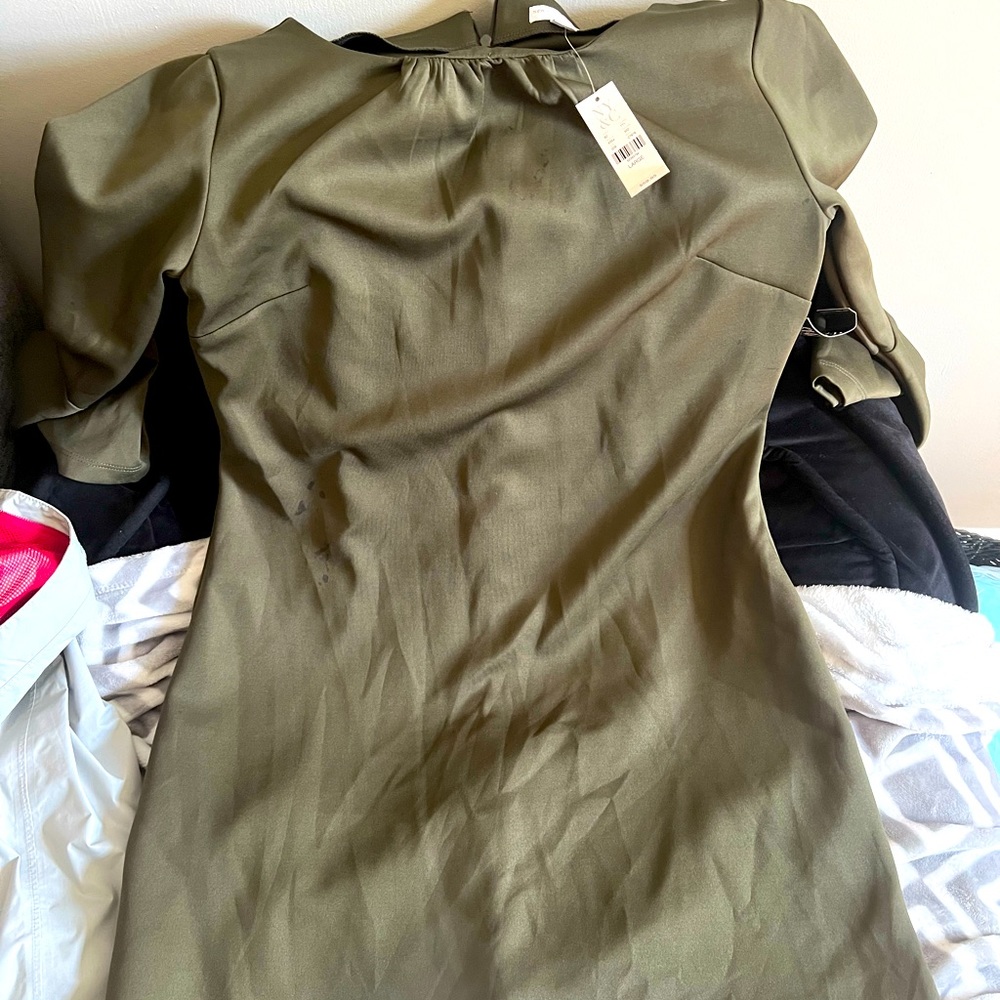 Army green New York and Company dress size Large